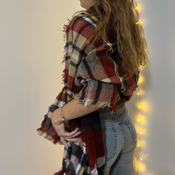 Plaid Scarf - Picture 1 of 3